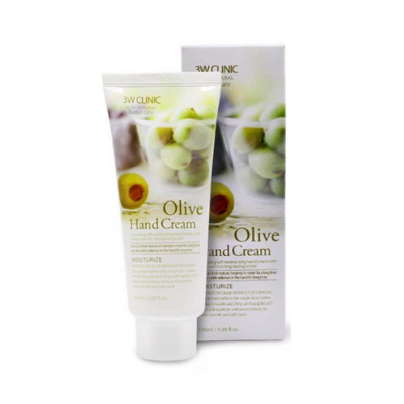 

3w Clinic Moisturizing Hand Cream Olive 100ml