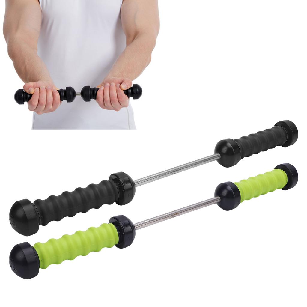 Wrist and Forearm Roller Non Slip Handle Design Food Grade TPE Soft Padded Portable Forearm Strength