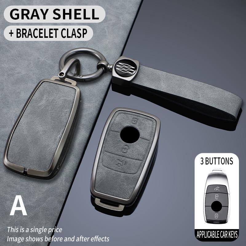 Premium Key Cover for Mercedes E-Class & C-Class