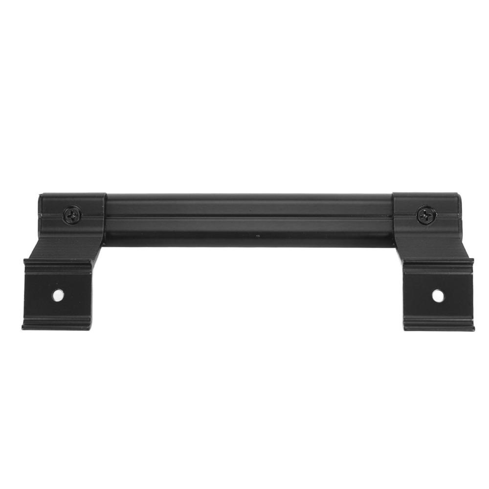Black Barn Door Handle Durable Glass Door Pull Modern Sliding Door Handle  Balcony