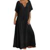 Elegante Vestito Estivo Comodo Splendido Vita Media Accessori Accattivanti Scollo a V Pizzo