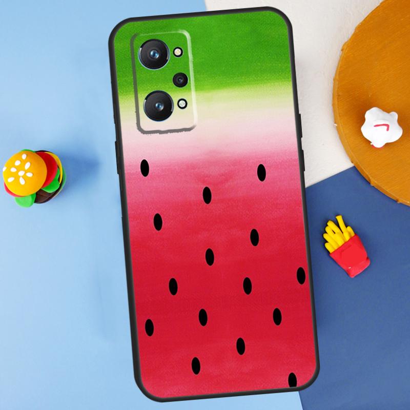Cute Summer Fruit Watermelon For Realme GT7 Pro GT 6T 6 5 C67 C61 C55 C53 C51 C21Y C25S C75 10 11 12 13 14 Pro Plus Case
