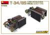 Miniart Scale Czechoslovakian Early Model Full Interior Plastic Model Kit MA37069 1/35 T-34/85