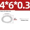 304 Stainless Steel Ultra-Thin Flat Washers - Available in Thickness: 0.1mm, 0.2mm, 0.3mm, 0.5mm