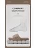 Men's Thick-Soled Sandals for Outdoor & Indoor Use - EVA, Non-Slip, Odor-Resistant, Bathroom, Summer Wear. Suitable for Women.