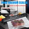 Electric Vacuum Sealing Automatic ABS Machine FreshFood Sealer Kitchen Household Bag Sealers Mini Food Packing Machine Household Heat Sealing Machine