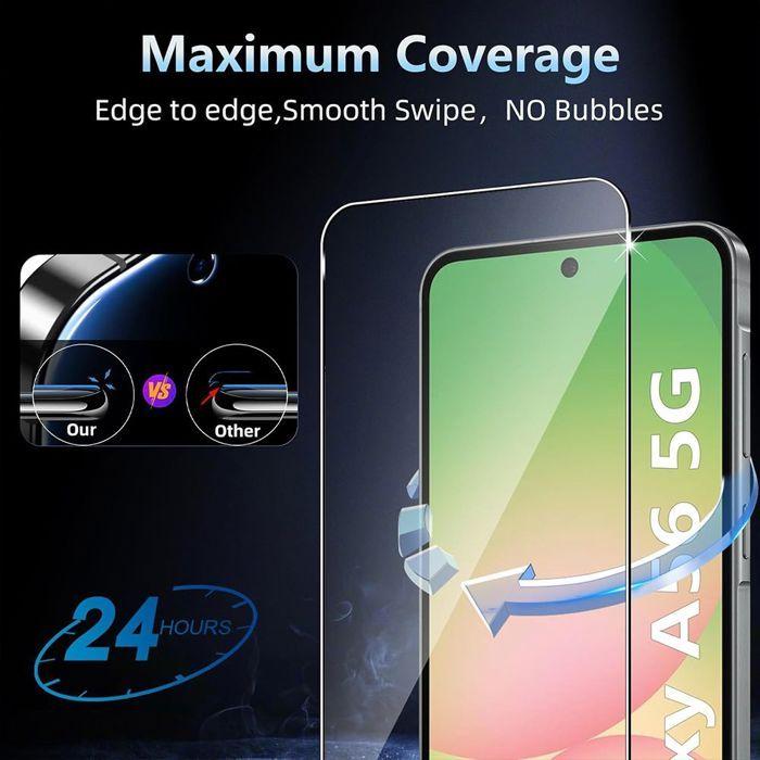 Verres Trempés - Booling - pour Samsung Galaxy A56 5G - Protection Écran et Caméra - Résistant aux Rayures - 9H