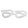 2pcs 32mm Pool Hose For Intex 1-1/4 Inch Accessory Hose Above Ground Pool Pump Replacement Outdoor Hot Tubs Flexible Hose