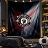Arazzo da Appendere alla Parete Stampa Manchester United FC Tessuto per Soggiorno Camera da Letto Decorazione per la Casa
