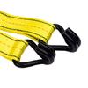 HFS(R) Ratchet Lashing Belts, Set of 2, 3.8cm x 4.5m, Breaking Strength 1.35t, Easy to Use, Fastening and Secures, Multi-Purpose, for Moving, Towing,
