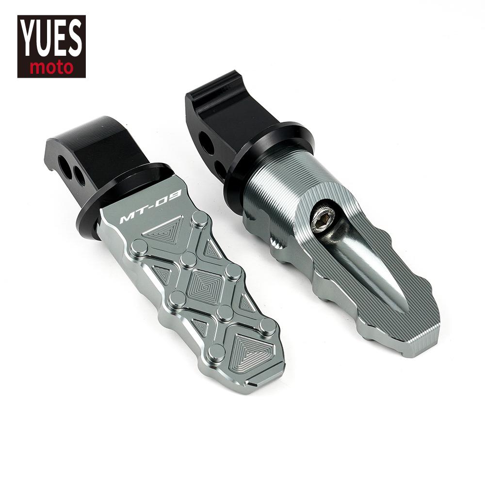 Motorcycles Accessories For Yamaha MT 09 2014- Footrests Passenger Rear  Foot Pegs