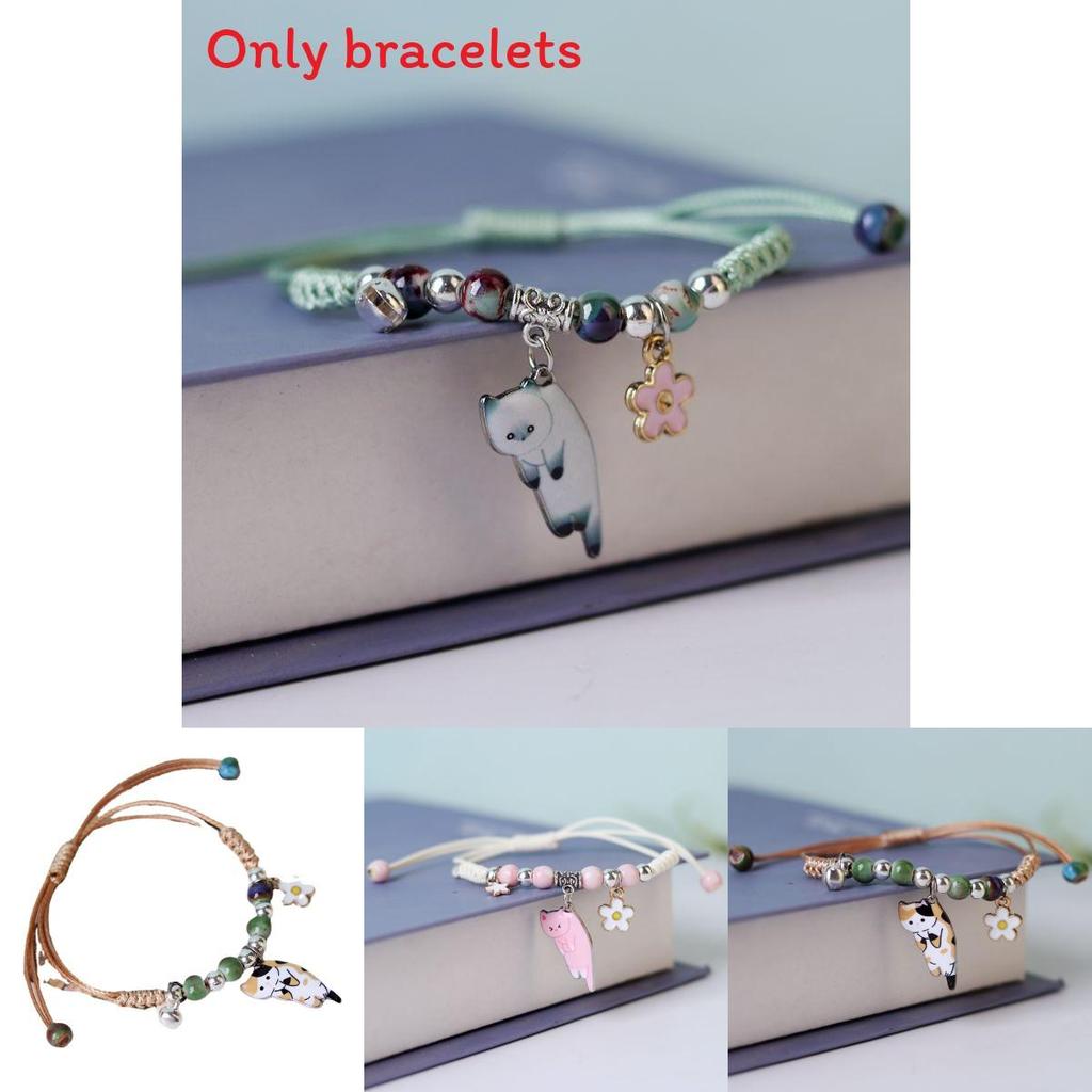 Cute Animal Jewelry Bracelet For Women Featuring Alloy And Braided Rope For Casual Wear