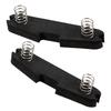 2 Pièces Kits de Réglage de Hauteur Single Coil Mousse pour Réglage de Hauteur Humbucker Tampons Amortisseurs à Ressort pour Micros