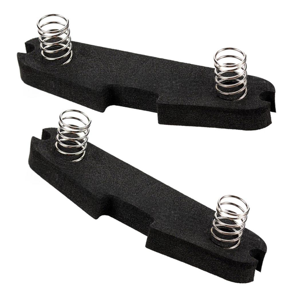 2 Pièces Kits de Réglage de Hauteur Single Coil Mousse pour Réglage de Hauteur Humbucker Tampons Amortisseurs à Ressort pour Micros