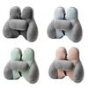 2Pcs Support Pillow Compact Multipurpose Back Support Cushion for Chair for Traveling Living Room Office Home Car Seat