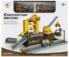 Parking. Construction Vehicles with Accessories.