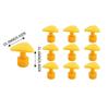 10Pcs Car Body Dent Removal Glue Pulling Tabs Hail Damage Removal Tools Dent Puller Tabs Paintless Repair Tool