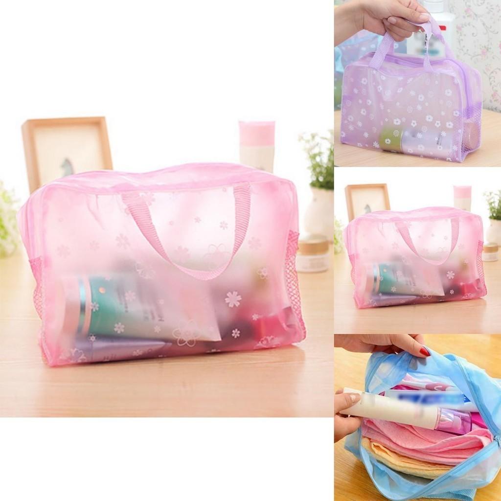 Spacious Women Make Up Bag Case Travel Cosmetic Organiser For Effortless Beauty Storage Solutions