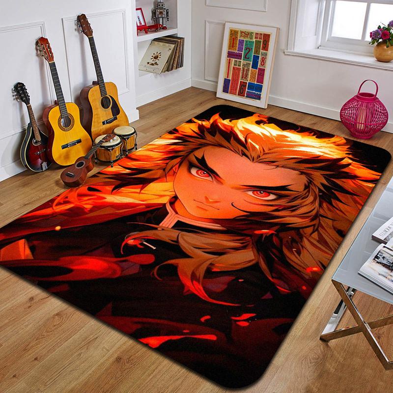 

D-demons layer printed carpet fashion yoga mat bedroom decorative carpet living room bathroom decorative floor MAt Birthday Gift 40x60cm