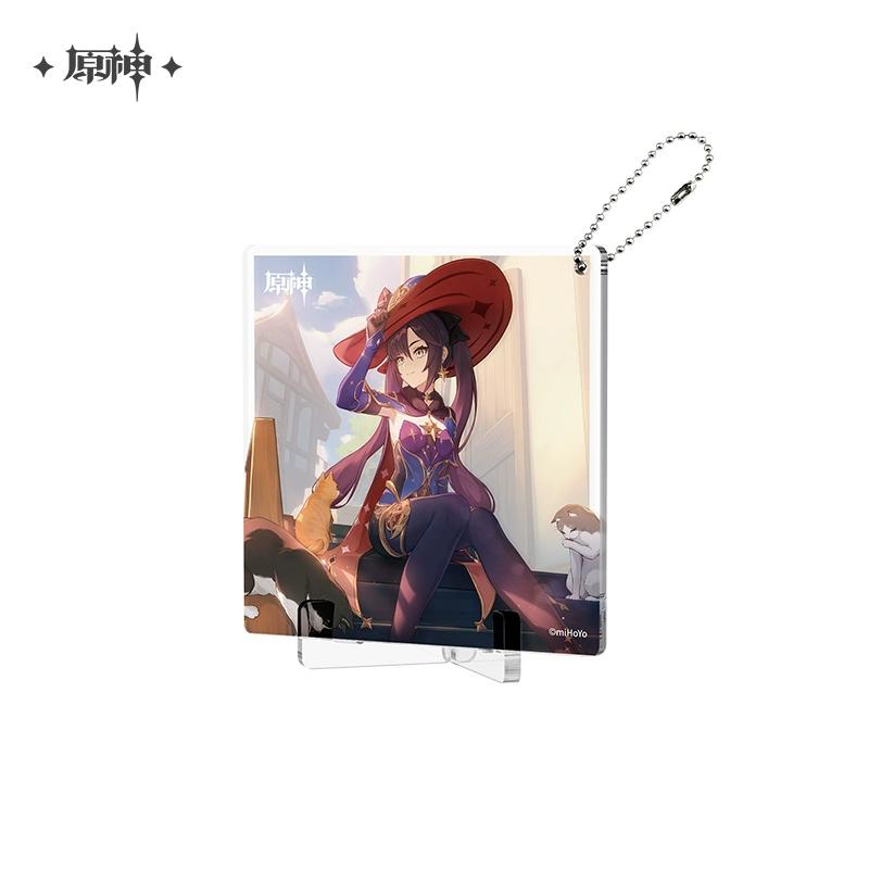 Sunsyea Genshin Impact Official Merch miHoYo Original Authentic Birthday Series Coaster Keychain Stand Wanderer Alhaitham