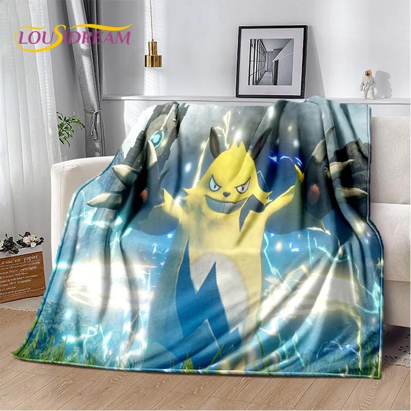 Coperta Palworld Gioco Cartone Animato 3D, Morbida Coperta Plaid per Casa Camera da Letto Letto Divano Picnic Viaggio Ufficio Coperta di Riposo Bambini