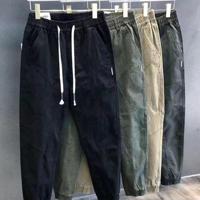 Salopette Rétro Américaine pour Homme - Pantalon Tendance Décontracté Printemps/Automne