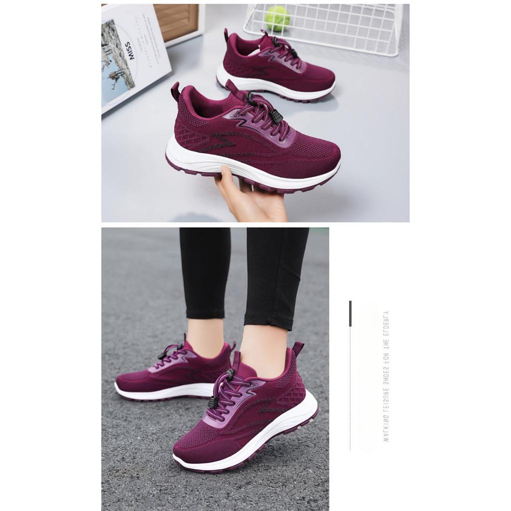 Spring Cotton Mouth Walking Shoes, Sports and Casual Shoes, Women's Shoes