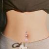 Gaibei Trendy European & American Cat Dolphin Navel Ring Jewelry