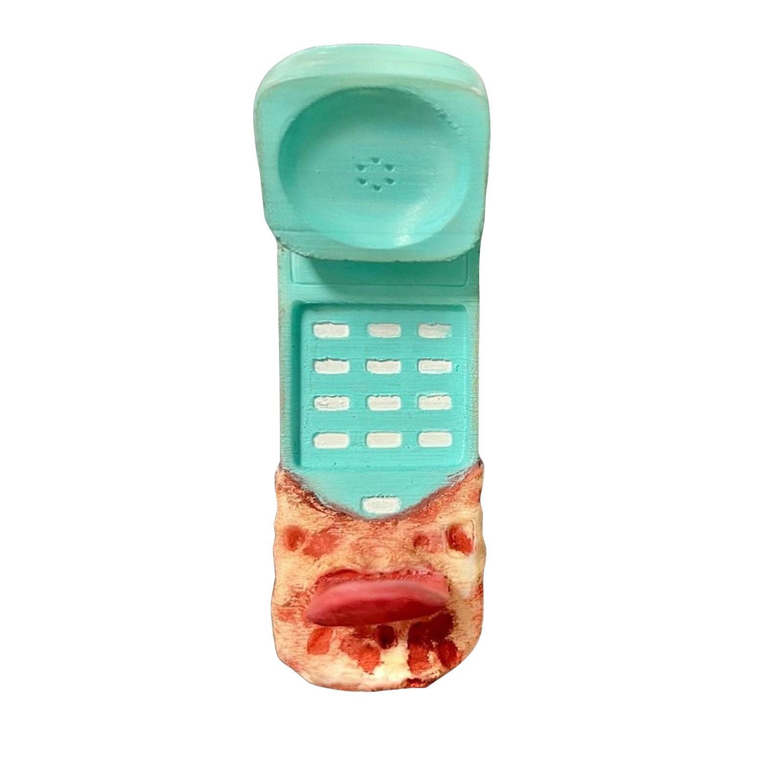 

Tongue Phone Refrigerator Magnet Halloween Horror One Size