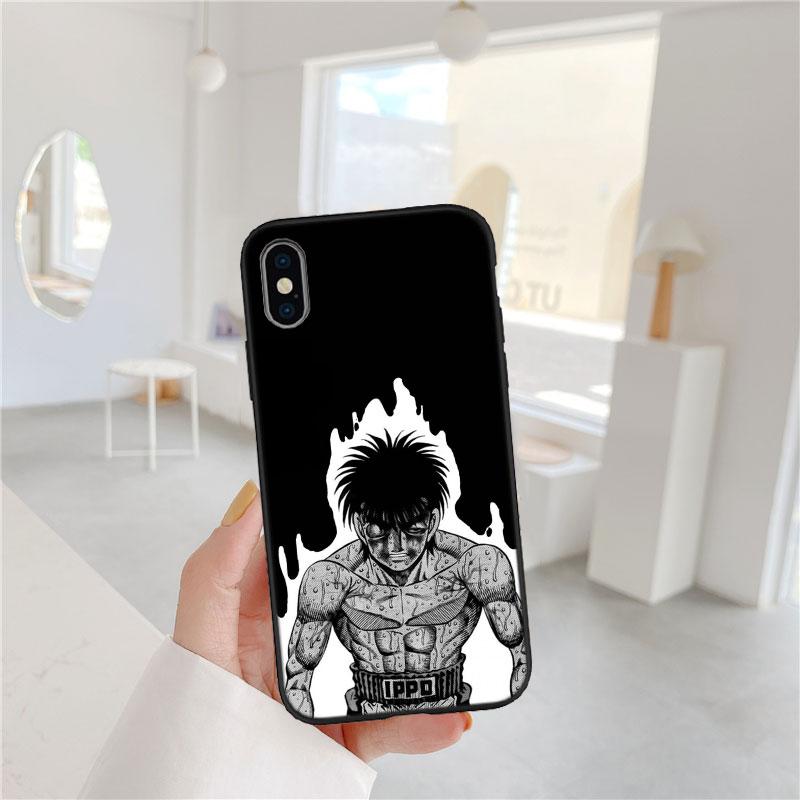 CJ64 Hajime no Ippo Soft Shell Phone Case for Xiaomi Poco C40 C50 C51 C55 C65 C71 C75 F3 F5 F6 F7 M2 M3 Pro Ultra