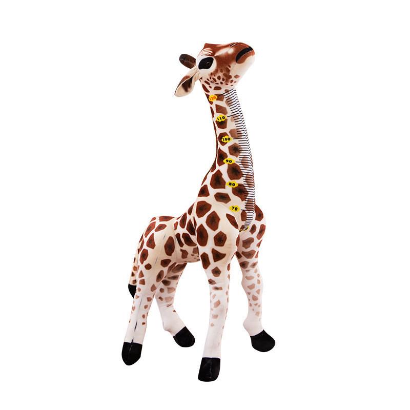 Plush Giraffe Toy Zoo Doll Soft Stuffed Animal Pillow Perfect Kids Gift