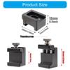 Quick Release Cheese Clamp DSLR Camera Slide Cold Boot Cheese Clip Plate Cheese Claw Buckle Extension Slide Clamp