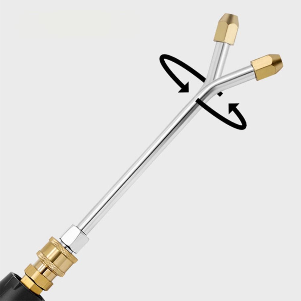 Multi-Angled High Pressure Washer Nozzle 360 ° Rotatable Car Washer Extension Wand Water Broom