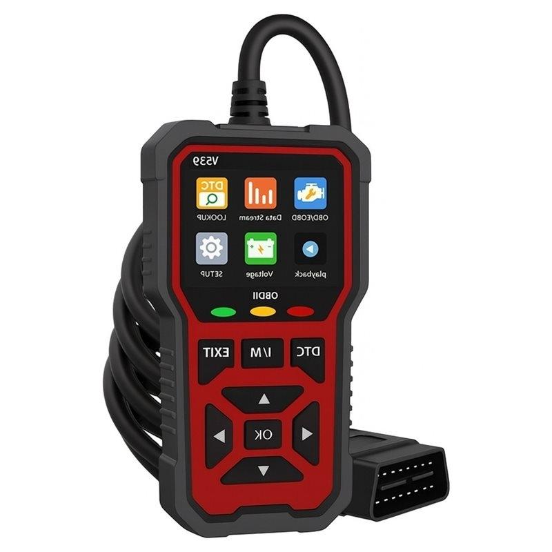 Scanner OBD2 Versatile V539 Alimentato via USB Strumento di Diagnosi Automobilistica Test OBD II Completo con Flusso Dati in Tempo Reale