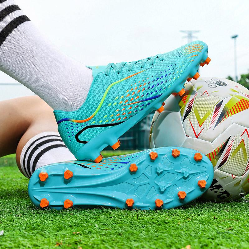 Unisex 32-46 Mens Football Shoes Training Artificial Captain Football Shoes for Kids