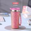 Pure Titanium Coffee Cup, Insulated Cup, Outdoor Sports Water Bottle, Household Portable Cold and Hot Water Bottle