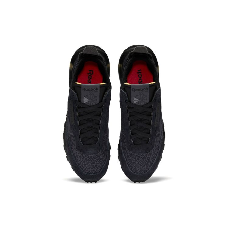Reebok Classic Leather Series Synthetic Leather Comfortable Sports Durable Low-Top Lifestyle Casual Shoes Unisex sneaker Midnight-Black GW9977