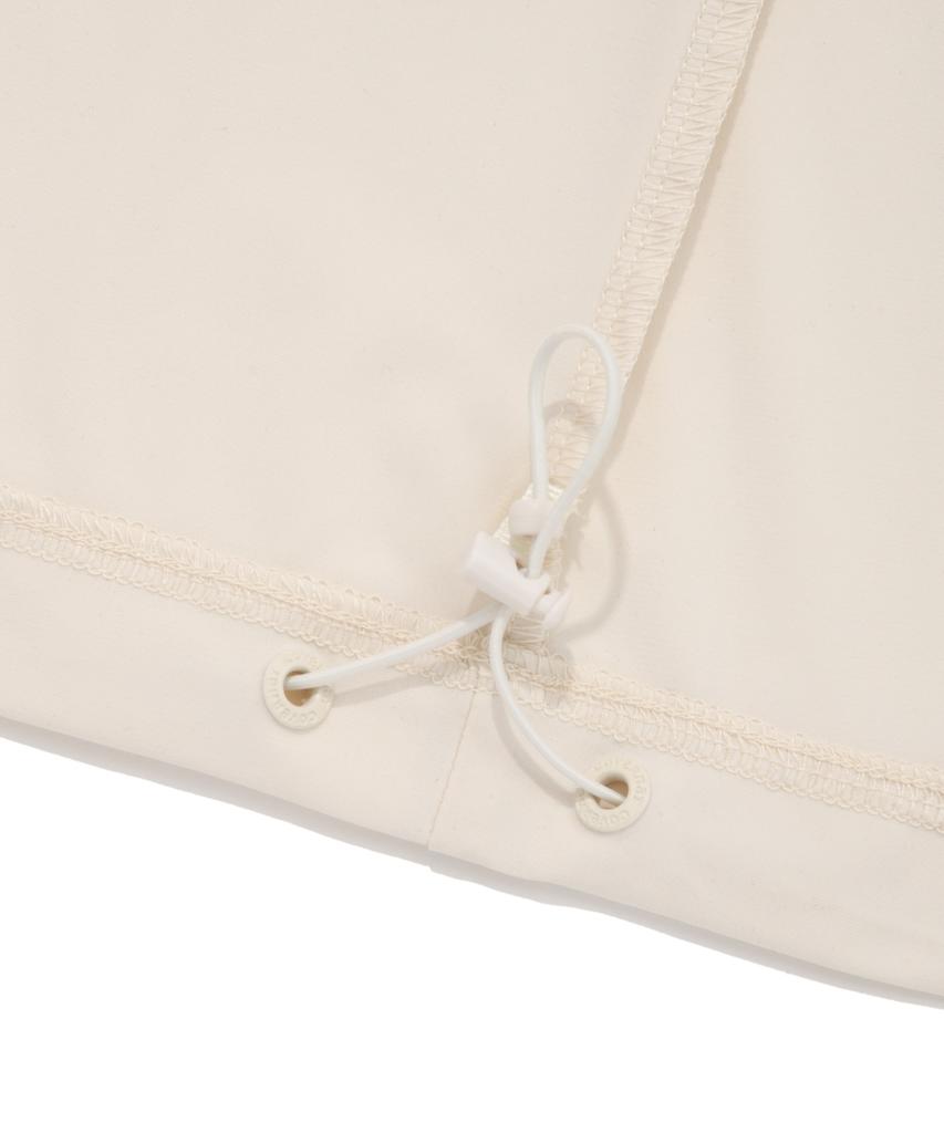 COVERNAT WOMAN Comfort Balloon Long Skirt Ivory