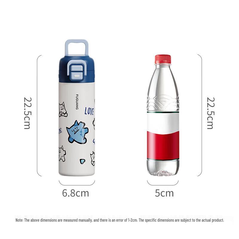 FUGUANG 316L Stainless Steel Insulated Straw Cup