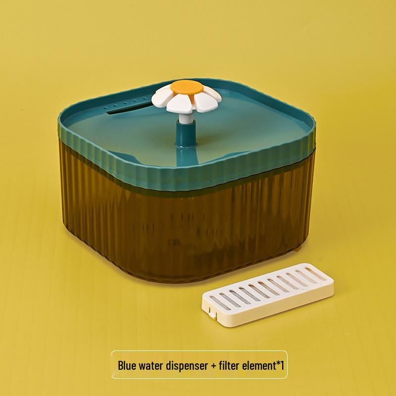 Smart Pet Water Fountain with Automatic Circulation and Filtered Flow for Cats and Dogs