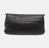 [Pre-Owned] Impressed Logo Chain Tassel Leather Crossbody Shoulder Bag - Fair #9BICUA