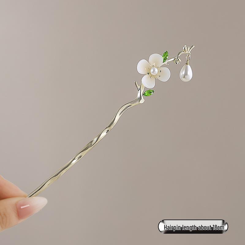 Vintage Chinese Style Hairpin for Updos - Elegant Retro Hair Stick with Tassel for Qipao