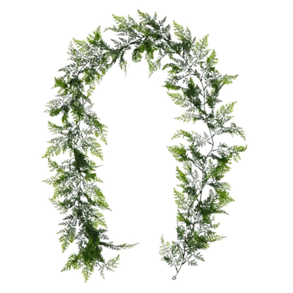 

Artificial Foliage Spring Floral Garland Plastic Garland Hanging Plants Wall Decoration Style 2