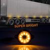 Side Marker LED 12V 24V Yellow Marker Lamp for Trailers and Trucks 10 LEDs Marker Width Light Roadside Light Side Light High Brightness Illumination