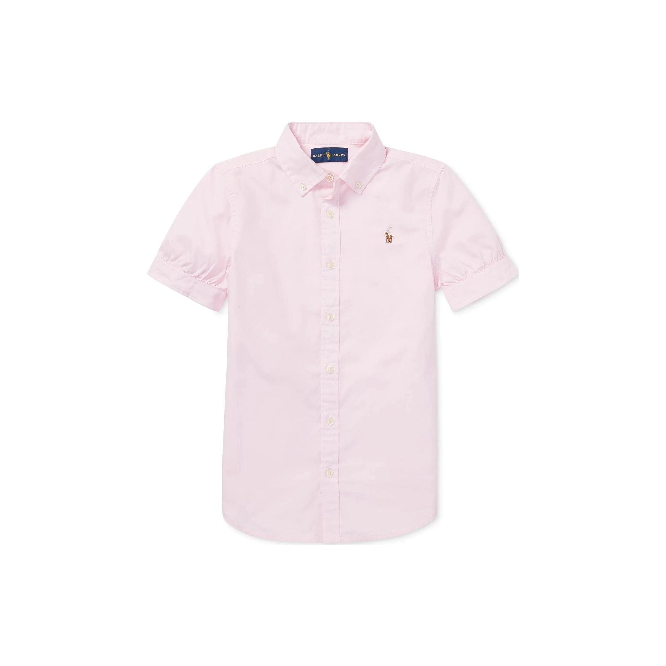 

Рубашка поло Ralph Lauren Осень-Зима 2022 Однотонная Вышитый Маленький Логотип Поло Короткий Рукав Детские Топы Розовый 313680346005 XL