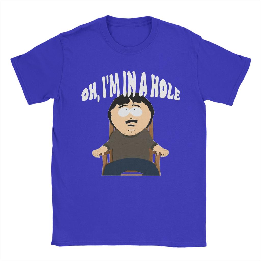 Randy Marsh SouthParks Unisex T Shirt Funny Tee Shirt Short Sleeve Round Neck TShirts 100 Cotton Graphic Clothes