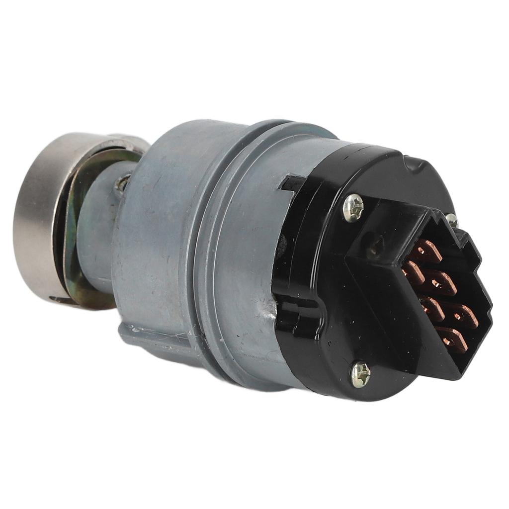 Ignition Switch KHR3078 Alloy Steel Red Copper Excavator Ignition Start Switch with 2PCS Keys for SH210 5