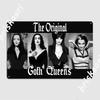 The Original Goth Queens Vampira Morticia Adams Lily Munster Bride Of Frankenstein Gothic Halloween Metal Sign Designing