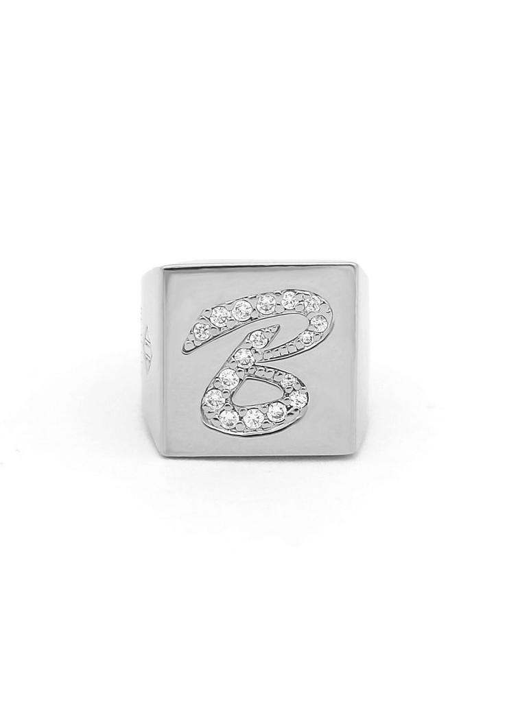 Forchaser B Signature Ring - White