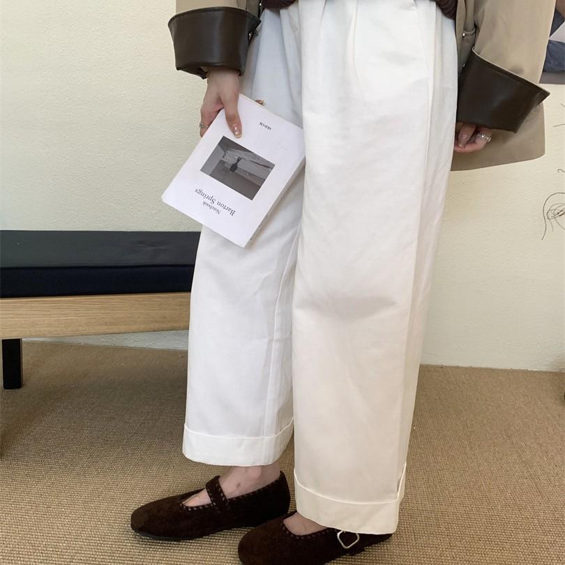 2025 One-pedal grandma Doudou shoes trendy soft sole Korean version versatile soft leather flat sole autumn shallow mouth single shoes women